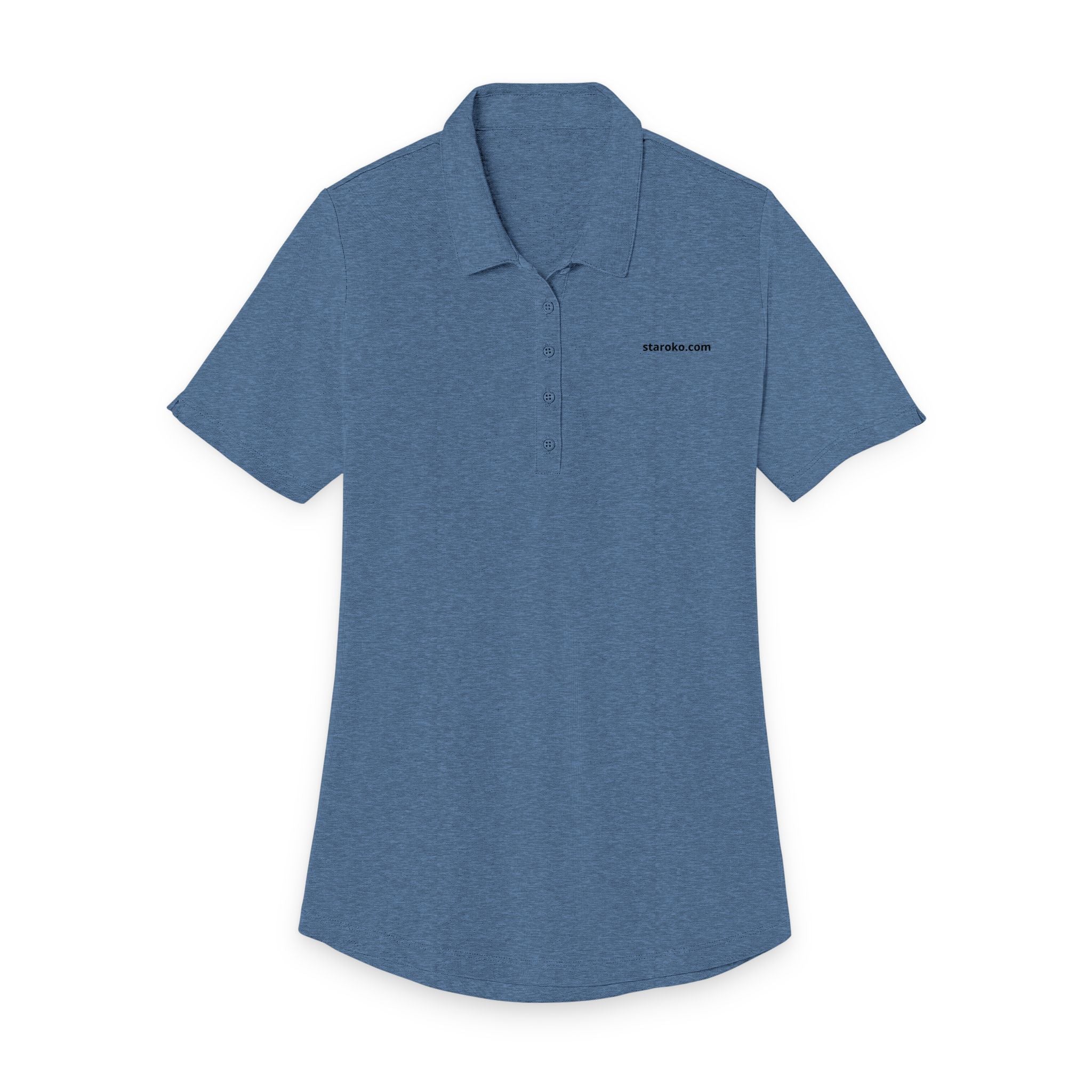 Ladies Fine Pique Blend Polo — Women's Classic Short‑Sleeve Work & Golf Shirt