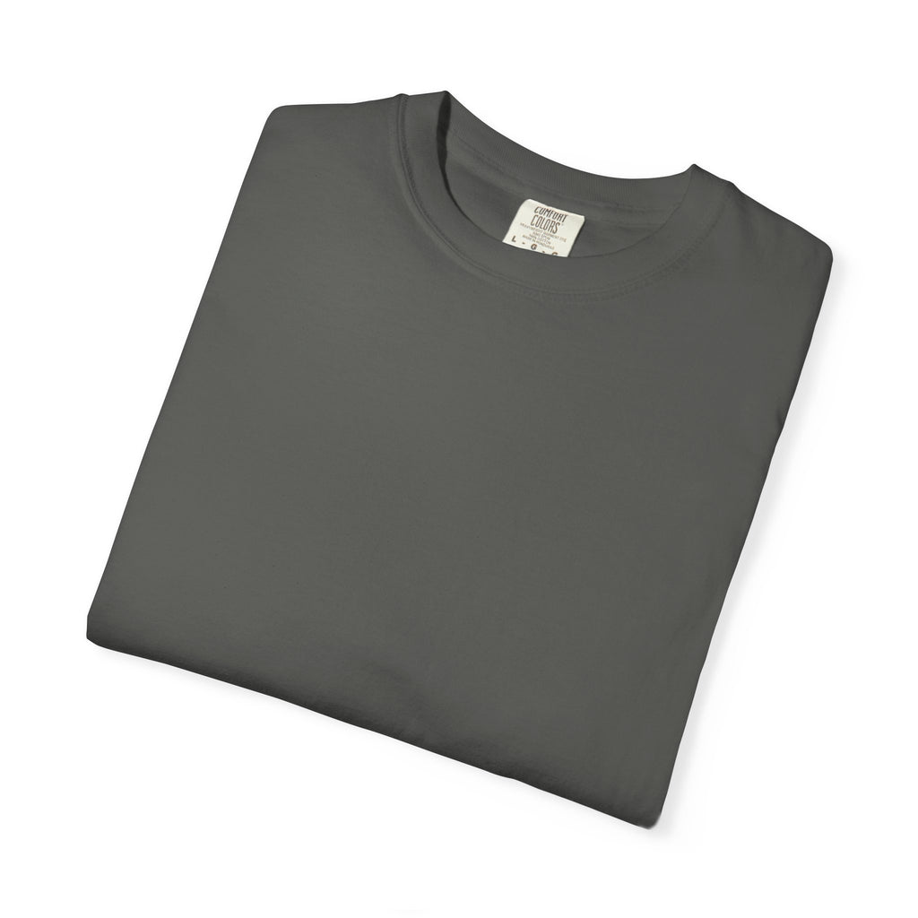 Classic Blank Garment-Dyed T-Shirt — Minimal Crew Tee