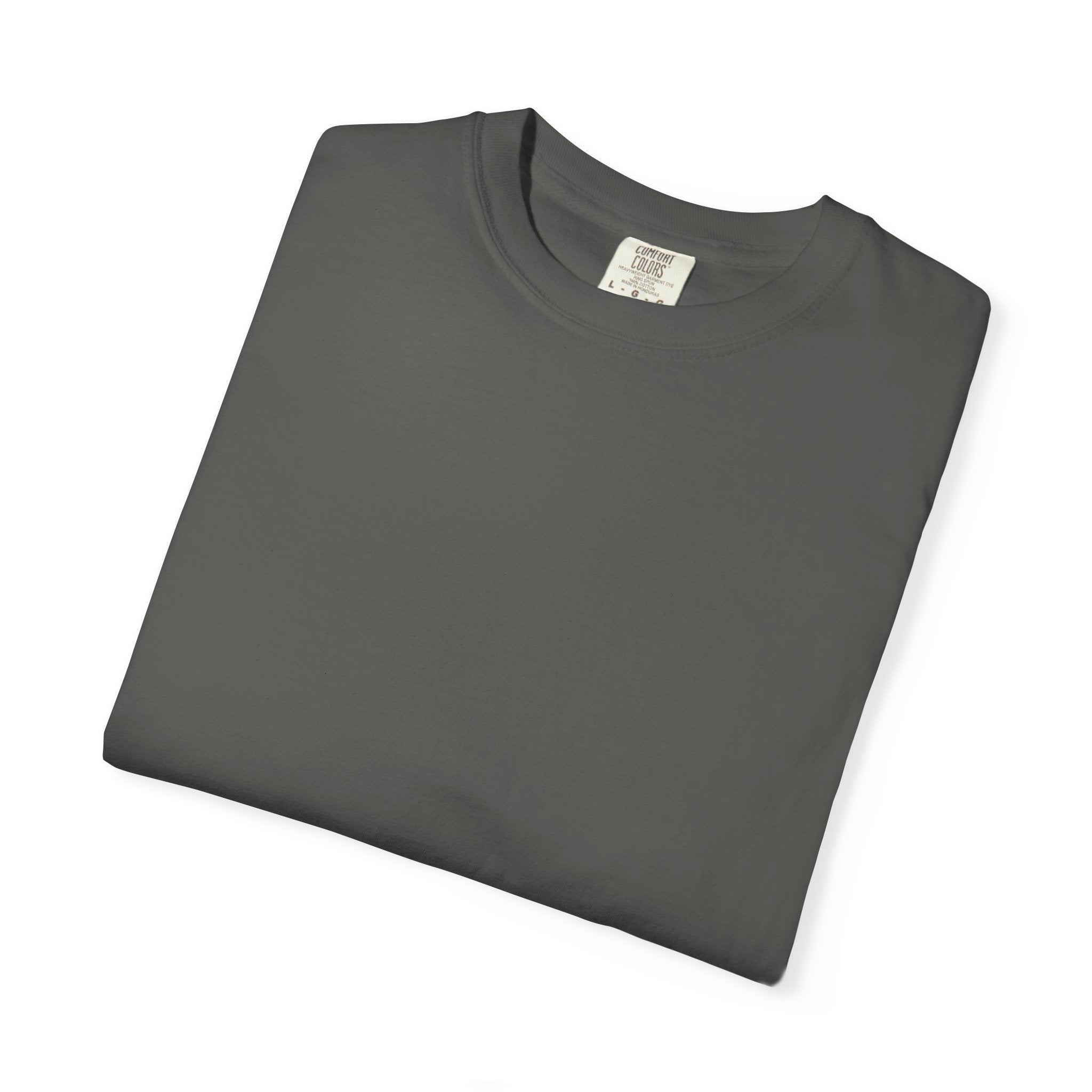 Classic Blank Garment-Dyed T-Shirt — Minimal Crew Tee