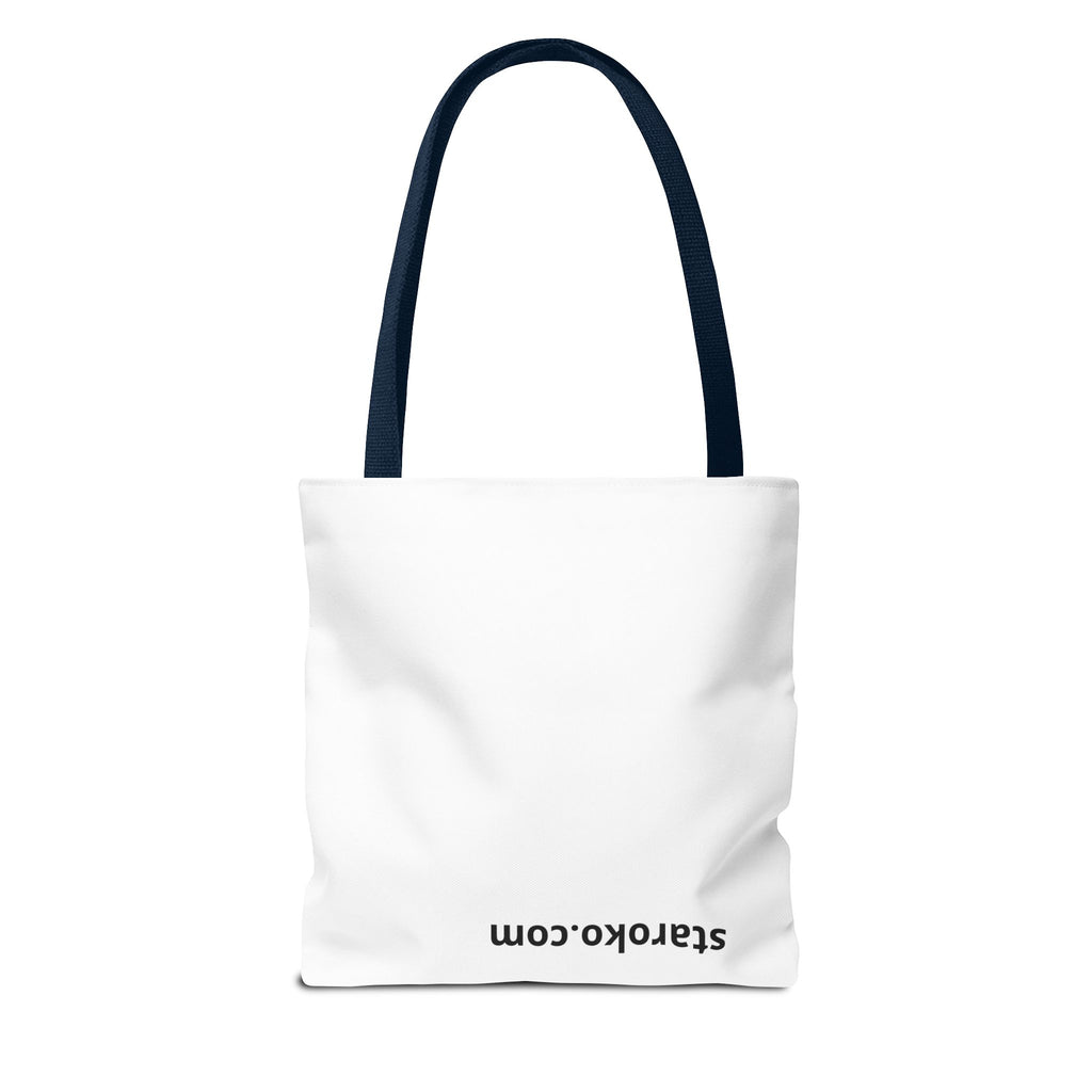 Blank White Tote Bag - Custom All-Over Print Canvas Shopper