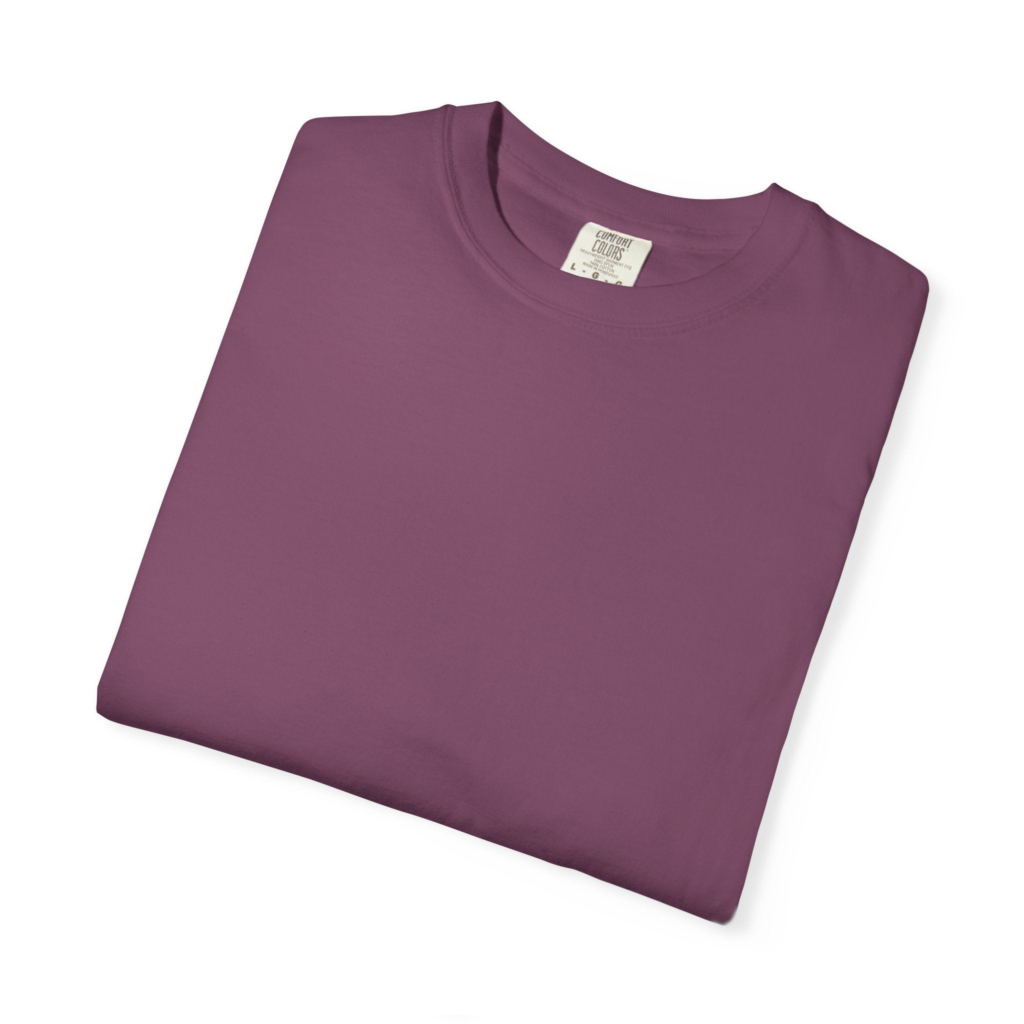 Classic Blank Garment-Dyed T-Shirt — Minimal Crew Tee