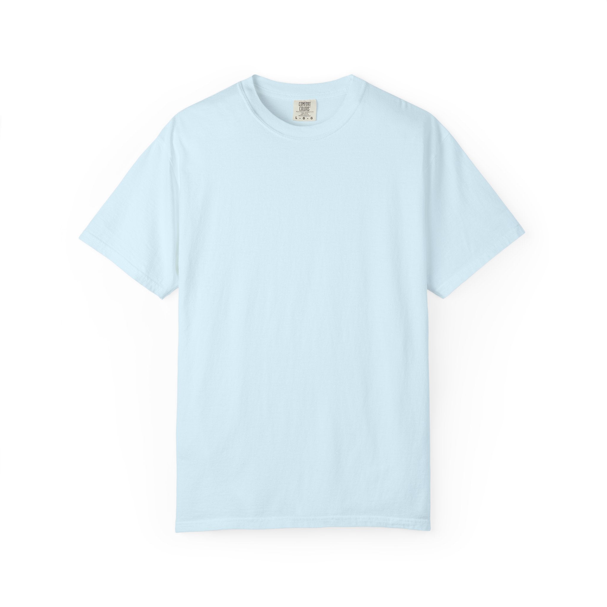 Classic Blank Garment-Dyed T-Shirt — Minimal Crew Tee