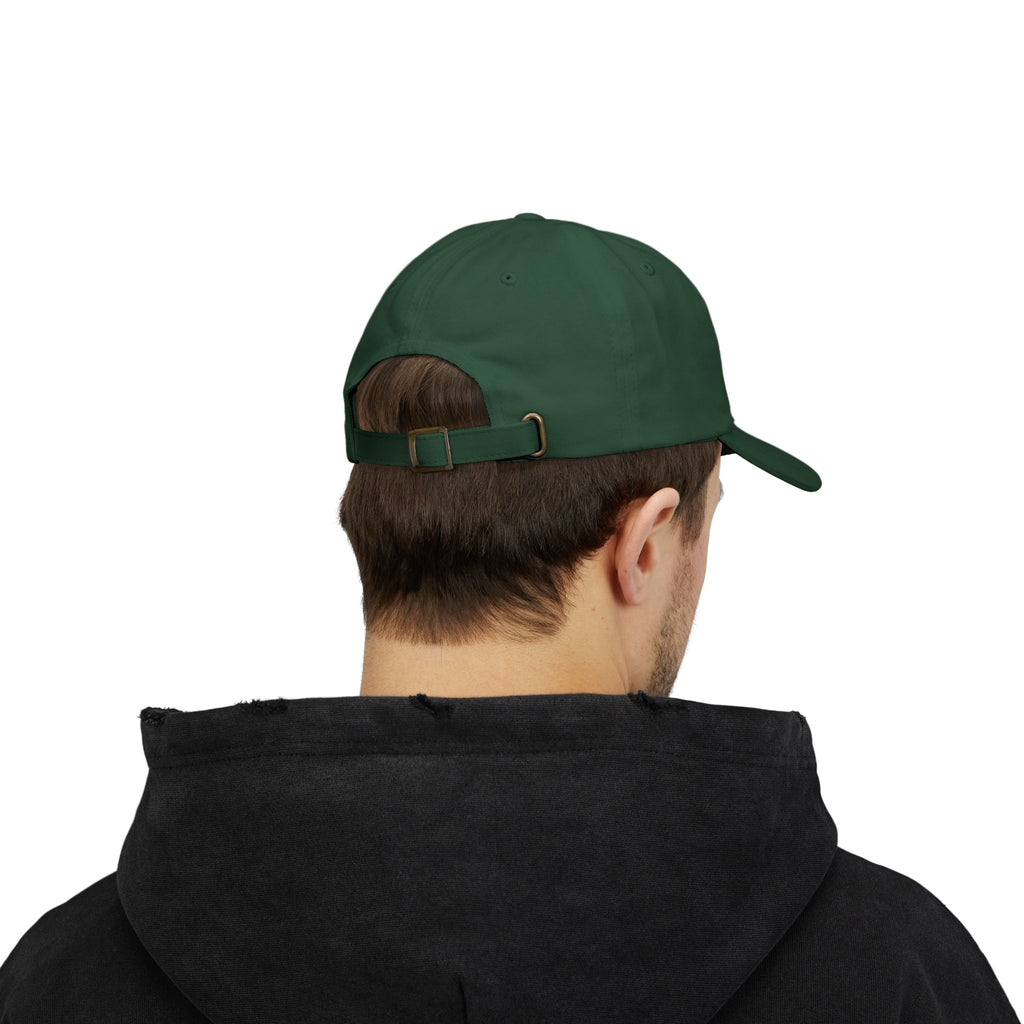Dad Cap — "Be Yourself By Yourself" Embroidered Self-Love Baseball Hat