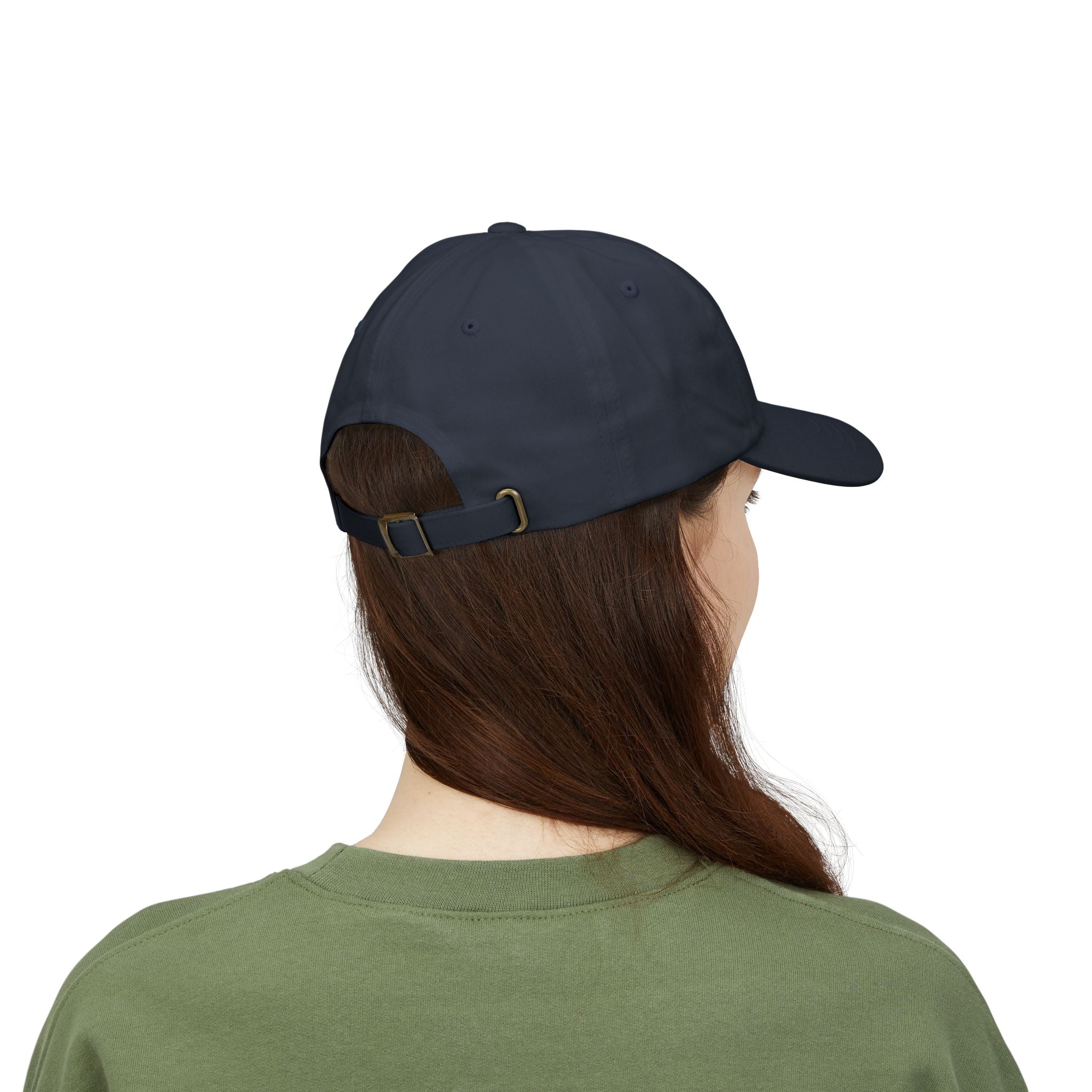 Love Your Fate Dad Cap – Minimal Embroidered White Baseball Hat
